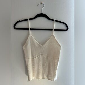 Ivory Knit Camisole